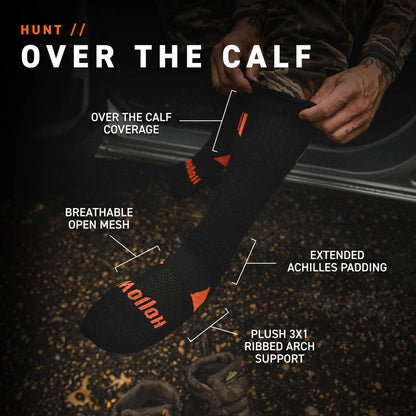 Hunt Over The Calf Socks